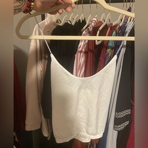 White Women's Camisole Top